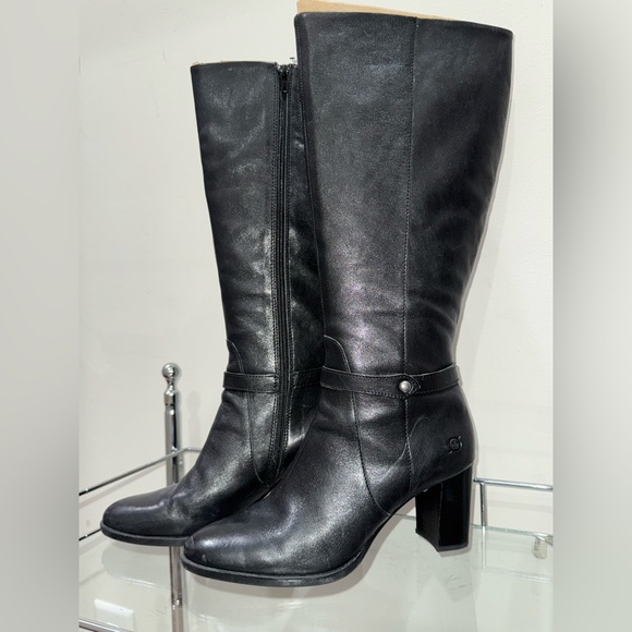 BORN Black Ellendale Knee High Boot  8.5 - Picture 1 of 10